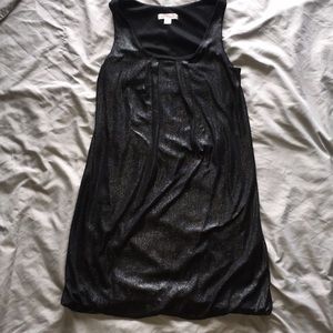 Black shimmery dress